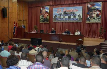 Encuentros celebrados en Guantánamo, Santiago de Cuba y Granma