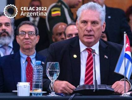 Díaz-Canel intervino este martes en la Cumbre de Celac