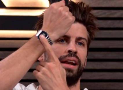 Piqué  apareció promocionando la marca Casio