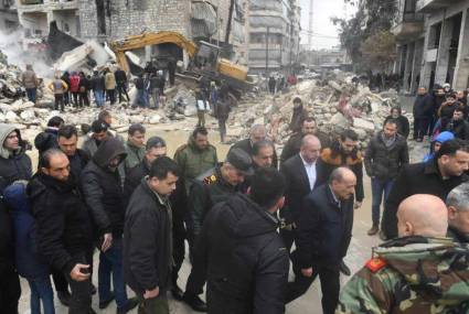 Más de mil 600 muertos por el terremoto en Siria