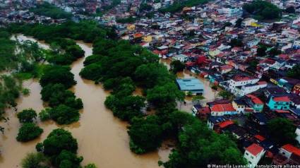 Intensas lluvias en Brasil