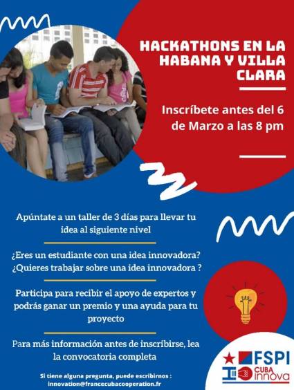 Convocatoria Hackathon Cuba-Innovación