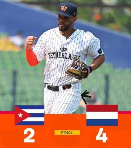 Países Bajos debuta ganando a Cuba en Clásico