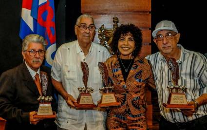 Profesionales premiados por la obra de la vida.