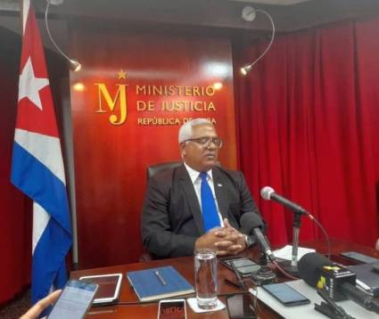 Ministro de Justicia de Cuba