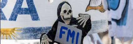 Los argentinos rechazan la deuda con el FMI