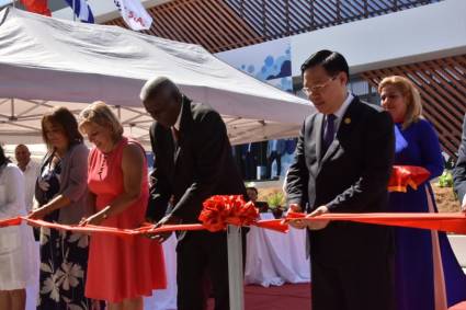 Inauguran proyectos titulares del Parlamento de Cuba y Vietnam