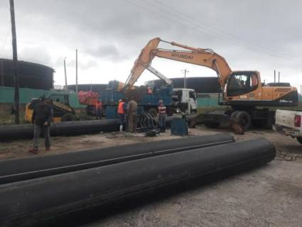 Rehabilitación de conductora en la zona industrial de Matanzas