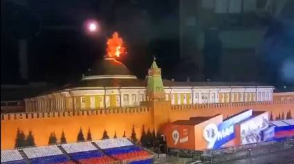 Ataque con drones al Kremlin