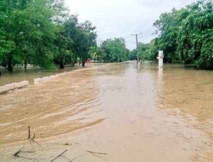 Lluvias intensas en Granma