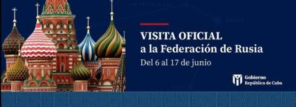 Visita de Manuel Marrero Cruz a Rusia