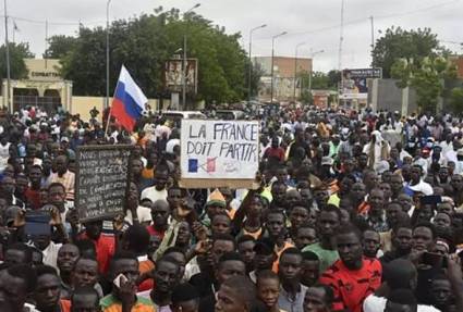Miles de personas se concentraron en Niamey