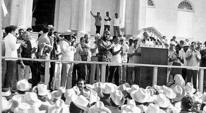 Momento de la Proclamación de Isla de la Juventud