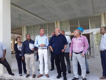Visita de Manuel Marrero Cruz a Trinidad