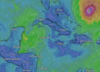 Depresión Tropical 10 con lento movimiento en el  Caribe