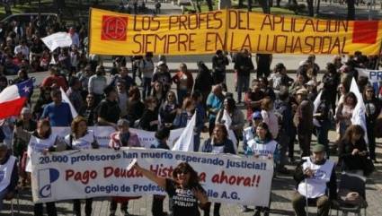 Paro nacional indefinido de profesores en Chile
