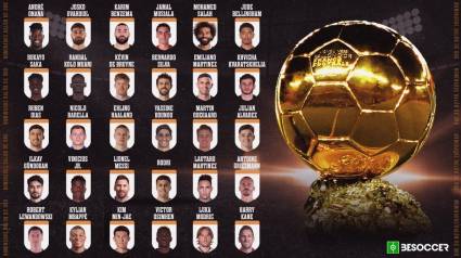 Nominados al Balón de Oro 2023