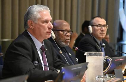 El Presidente cubano inauguró la Reunión ministerial anual del Grupo de los 77 y China