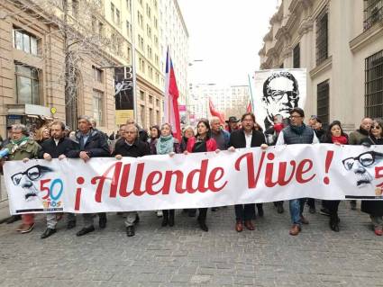 Homenaje a Allende