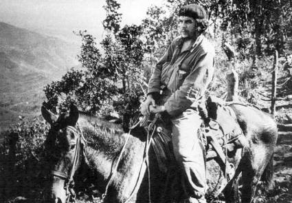 Ernesto Guevara en el Escambray