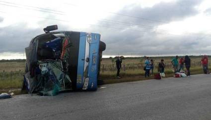Accidente masivo en Ciego de Ávila