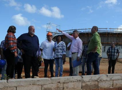 Área donde se ejecuta el proyecto Centro de Distribución, en Cárdenas.