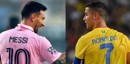 Messi en territorio de Cristiano