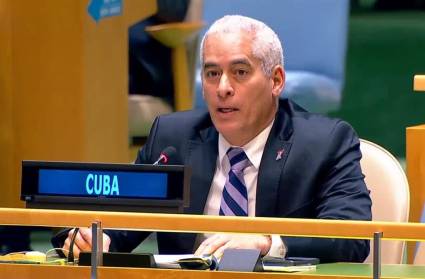 Gerardo Peñalver, representante permanente de Cuba en ONU