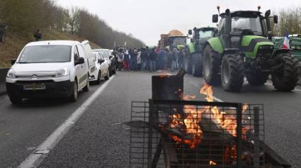 Huelga de agricultores en Francia