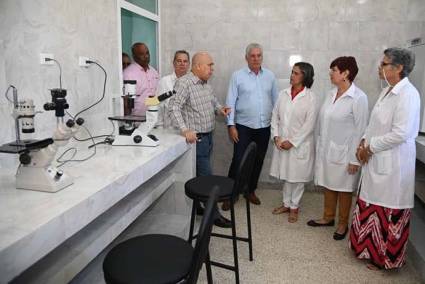 Díaz-Canel en Santiago de Cuba, último punto de los recorridos