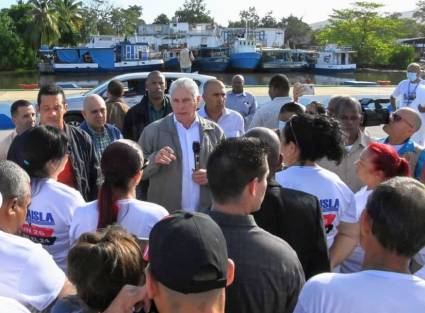 Se trata de la segunda visita de la máxima dirigencia del país al municipio en los últimos 21 días