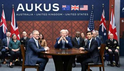 El pacto militar firmado en septiembre de 2021 entre Australia, el Reino Unido y EE.UU. pretende contrarrestar la influencia de China