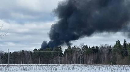 Avión militar ruso se estrella en provincia de Ivánovo