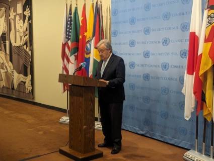 Guterres rechaza hambruna existente en Gaza