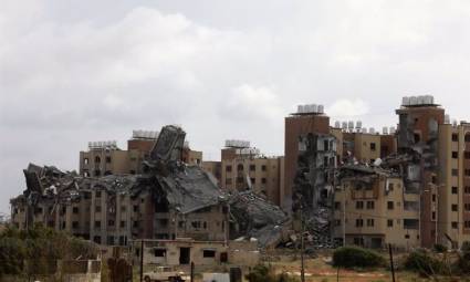 El 35 por ciento de los edificios de la Franja de Gaza han sufrido daños