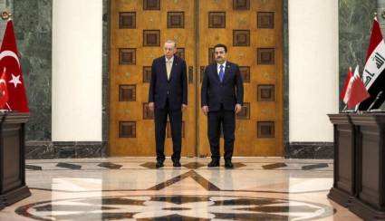 El Presidente turco y el Primer ministro de Irak