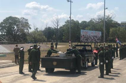 El accidente se produjo en la madrugada del 11 de abril de 2024, cuando un helicóptero que cumplía misión en interés de las FAR, se precipitó a tierra en el Aeropuerto Internacional Antonio Maceo Grajales