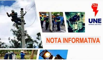 Reporte de prensa de la UNE