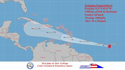Tormenta tropical Beryl