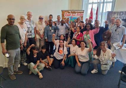 Activistas de Países Bajos rechazan bloqueo estadounidense a Cuba