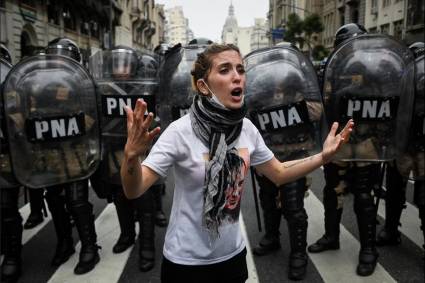 Las protestas sociales en las principales ciudades argentinas