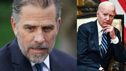 Hunter y Joe Biden