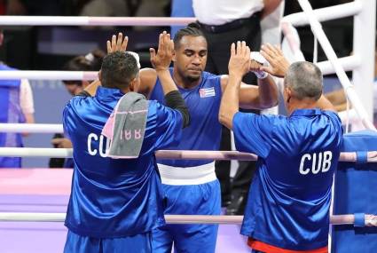 El boxeador Arlen López comenzó