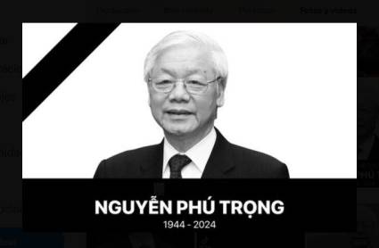 Fallece Nguyen Phu Trong