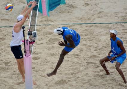 Voleibol de playa de Noslen-Alayo