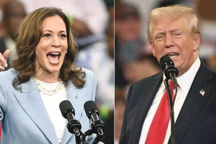 Kamala Harris y Donald Trump