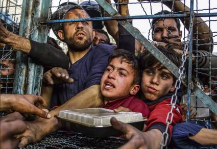 Los niños palestinos