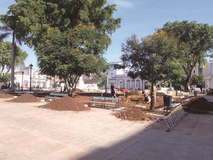 El Parque de La Libertad cambia su imagen.
