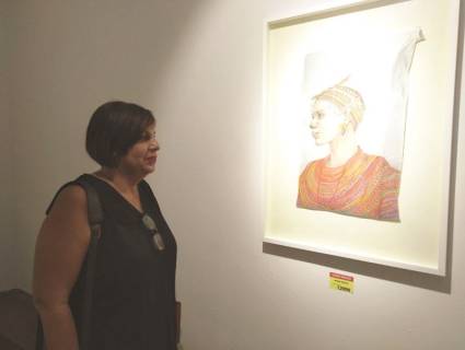 Janet Brossard, artista de la plástica