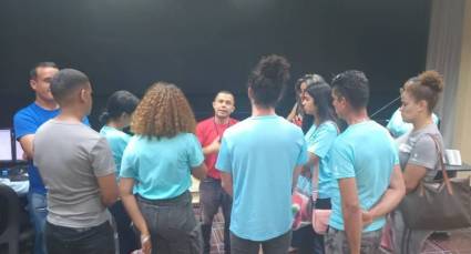 Los jóvenes han llegado hasta los centros de trabajo, instituciones y las comunidades.